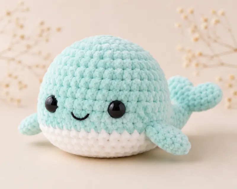Free No-Sew Amigurumi Whale Crochet Pattern
