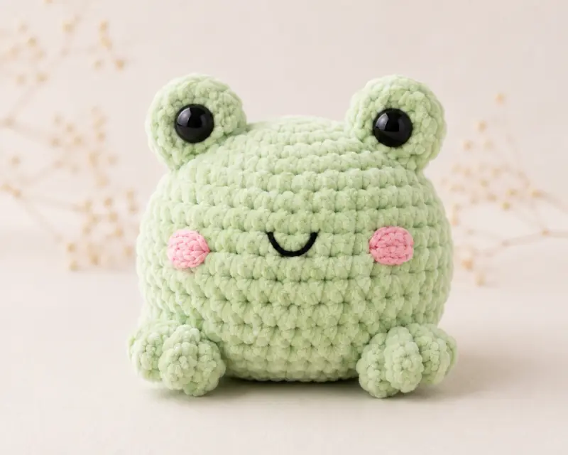 Free No-Sew Amigurumi Frog Crochet Pattern