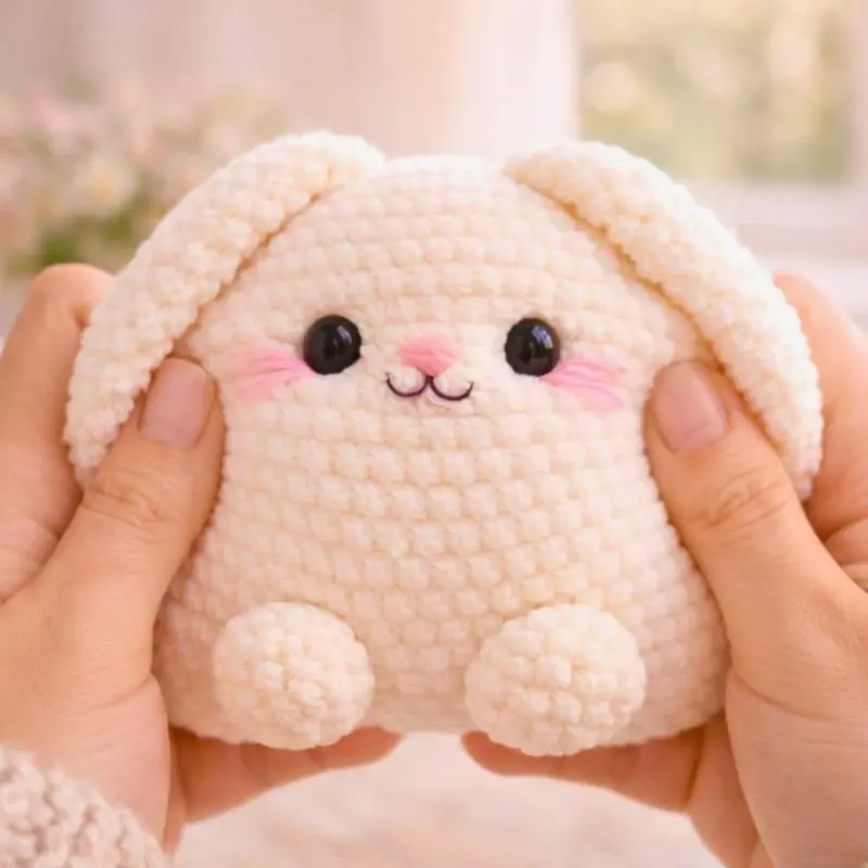 Free No-Sew Amigurumi Bunny Crochet Pattern